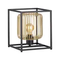 Produktbild: Fischer & Honsel Caydo Tisch Nachttisch Lampe Leuchte Modern schwarz gold  E27