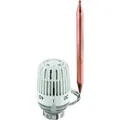 Produktbild: Heimeier Thermostat-Kopf K 640200500  weiss, mit Anlege- bzw. Tauchfühler