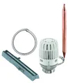 Produktbild: Heimeier Thermostat-Kopf mit Wärmeleitsockel und Spiralfeder, 20 -50 Grad 2m 6402-00.500