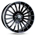 Produktbild: KESKIN WHEELS KT15 SPEED black lip polished 7.0Jx17 5x112 ET38 3000074517