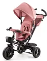 Produktbild: Kinderkraft AVEO - Dreirad - verstellbarer Sitz - große Räder - klappbar - Sicherheitsgurte - hohe Rückenlehne - Zubehör inklusive - Rosa