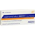 Produktbild: Loperamid akut Aristo 2 mg Tabletten 10 St
