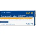 Produktbild: Loperamid akut Aristo 2 mg Tabletten 10 St
