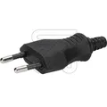 Produktbild: Europa-Stecker schwarz