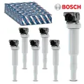 Produktbild: BOSCH 0221504800 ZÜNDSPULE ZÜNDMODUL 6x FÜR BMW E81 X1 Z4 X4 X3 X5 MINI PEUGEOT