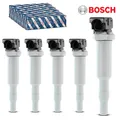 Produktbild: BOSCH 0221504800 ZÜNDSPULE ZÜNDMODUL 5x FÜR BMW E81 X1 Z4 X4 X3 X5 MINI PEUGEOT