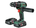Produktbild: Bosch Akku-Bohrschrauber AdvancedDrill 18V-80 QuickSnap,2 x Akku PBA 18V 2.5Ah 06039E2002