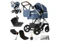 Produktbild: bergsteiger Kombi-Kinderwagen Nizza 3 in 1 Kinderwagen, Auto-Babyschale & Isofix Station optional