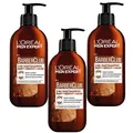 Produktbild: 3x 200ml Loreal Men Expert Barber Club 3in1 intensiv Bart Gesicht Haar Shampoo