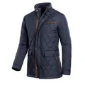 Produktbild: Langjacke MARCO DONATI, Herren, Gr. 50, blau (marine), 100% Polyester, unifarben, Jacken Langjacke