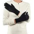 Produktbild: FALKE Strickhandschuhe FALKE Training Unisex Touchscreen-kompatibel (1-St., 1) Touchscreen-kompatibel schwarz S-M