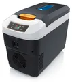 Produktbild: Brandson Kühlbox elektrisch 10L, 230V Netzspannung und 12V KFZ Anschluss, kühlt und wärmt, Heizen max. 65°C, Herabkühlen -10°C, Cool Grey