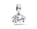 Produktbild: Pandora Charm-Einhänger 792987C01 Charm-Anhänger Geliebte Familie Zirkon Blaue Kristalle Silb