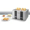 Produktbild: Bosch Haushalt TAT7S45 Toaster 4 Brenner, Toastfunktion Grau, Schwarz