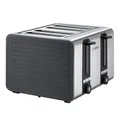 Produktbild: Bosch 4-Schlitz Toaster TAT7S45, mit Abschaltautomatik, mit Auftaufunktion, ideal für 4 Scheiben Toast,1800 W, Edelstahl/grau