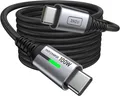 Produktbild: USB C Kabel, 100W [2m] 5A PD QC 4.0 Schnellladekabel USB C auf USB C Kabel
