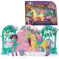 Produktbild: Unicorn Academy - Small Doll Ava & Leaf Stall Spielset (6072051)