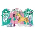 Produktbild: Unicorn Academy - Small Doll Ava & Leaf Stall Spielset