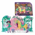 Produktbild: Unicorn Academy - Small Doll Ava & Leaf Stall Spielset