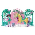 Produktbild: Unicorn Academy - Spin Master - Ava & Leaf Stall Playset - Puppe & Einhorn