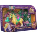 Produktbild: Unicorn Academy Small Doll Ava & Leaf Stall Spielset