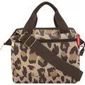 Produktbild: Reisenthel Umhängetasche Allrounder Cross, aus Polyester, 3 Fächer, 22 x 24 cm, wasserabweisend, leo macchiato