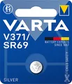 Produktbild: Varta Knopfzelle V 371 / SR69, 1,55 V, 30 mAh, quecksilberfrei