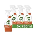 Produktbild: Viss Cleanboost Reiniger Spray Küche Ultra-Fettlöser Reinigungsmittel wirkt 100% kraftvoll gegen Fett und Schmutz 6x 750 ml