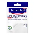 Produktbild: Hansaplast Soft Kompressen 7,5x7,5 cm steril · 5X2 St · PZN 19401724