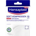 Produktbild: HANSAPLAST Soft Kompressen 7,5x7,5 cm steril  10 St  PZN19401724