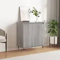 Produktbild: vidaXL Sideboard Grau Sonoma 60x35x70 cm Holzwerkstoff