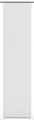 Produktbild: Gardinia Flächenvorhang Stoff waschbar 123 Uni weiß 60 x 245 cm