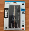 Produktbild: Crucial RAM Pro 48GB (2x24GB) Kit DDR5 6000MHz UDIMM schwarz NEU & VERSIEGELT!