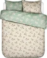 Produktbild: Essenza Bettwäsche-Garnitur Satin Fiora Farbe Vanilla Größe 155x220+80x80