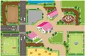 Produktbild: Spielteppich Reitschule XXL 100x150cm