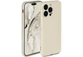 Produktbild: ONEFLOW Handyhülle für iPhone 14 Pro Hülle Silikon Soft Case Creme Beige 6,1 Zoll, Silikonhülle Cover Dünn Handytasche TPU Schutzhülle mit Kameraschutz