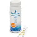 Produktbild: Teststreifen 50 Stück 5 In 1 Für Chlor, Ph, Gesamtalkalität, Cyanursäure Und Gesamthärte - Banisan