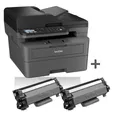 Produktbild: Brother MFC-L2827DWXL S/W-Laser-Multifunktionsdrucker Scanner Kopierer Fax WLAN