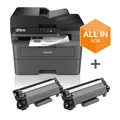 Produktbild: Brother MFC-L2827DWXL 4in1 Multifunktionsdrucker 128MB grau WLAN Duplex USB NEU