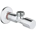 Produktbild: GROHE Eckventil 1/2x1/2'' Metallgriff selbstd. Anschlussgew., chrom 22043000