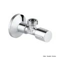 Produktbild: Grohe Badarmatur GROHE Eckventil 1/2x1/2'' Metallgriff selbstd. Anschlussgew., chrom 22