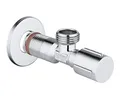 Produktbild: GROHE Eckventil 1/2x1/2'' Metallgriff selbstd. Anschlussgew., chrom 22043000 TOP