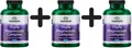 Produktbild: 3 x Swanson Triple Magnesium Complex, 400mg - 300 caps (45,79 EUR/kg)