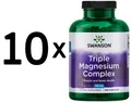Produktbild: 10 x Swanson Triple Magnesium Complex, 400mg - 300 caps (42,50 EUR/kg)