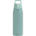 Produktbild: Sigg - Edelstahl Trinkflasche - Shield ONE Glacier - Für Kohlensäurehaltige Getränke Geeignet - Auslaufsicher - Federleicht - BPA-frei - Outdoor & Fitness - Hellblau - 1L