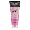Produktbild: John Frieda Brilliant Shine Farb-Glanz Conditioner - Inhalt: 250 ml - SLS und SLES Sulfatfrei - Silikonfrei - Verstärkt den Glanz