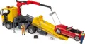 Produktbild: Bruder Scania Super 560R Abschlepp LKW mit Bruder Roadster
