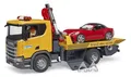 Produktbild: Gadget -D- Bruder: 3552 - Scania Super 560R Trasporto Bruder Roadster Con Luci E