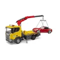 Produktbild: Bruder 03552 Scania Super 560R Abschlepp-LKW mit Licht & Sound und Roadster