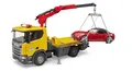 Produktbild: BRUDER Scania Super 560R Abschlepp-LKW m. L+S Modul + BRUDER R (81,99 EUR/Stück)